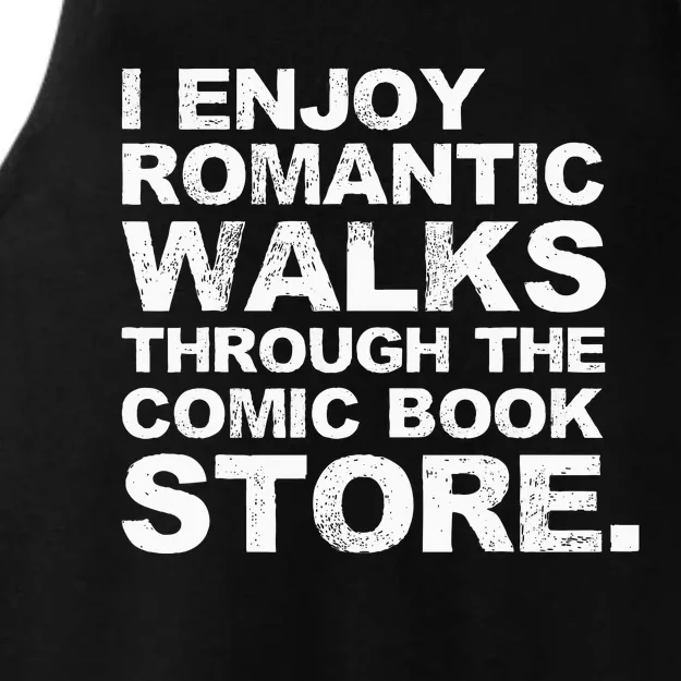 Best Comic Book Design Comic Book Lovers Ladies Tri-Blend Wicking Tank