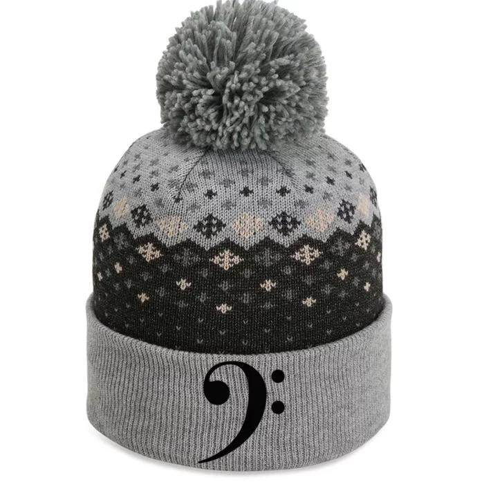 Bass Clef The Baniff Cuffed Pom Beanie