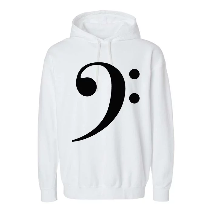 Bass Clef Garment-Dyed Fleece Hoodie