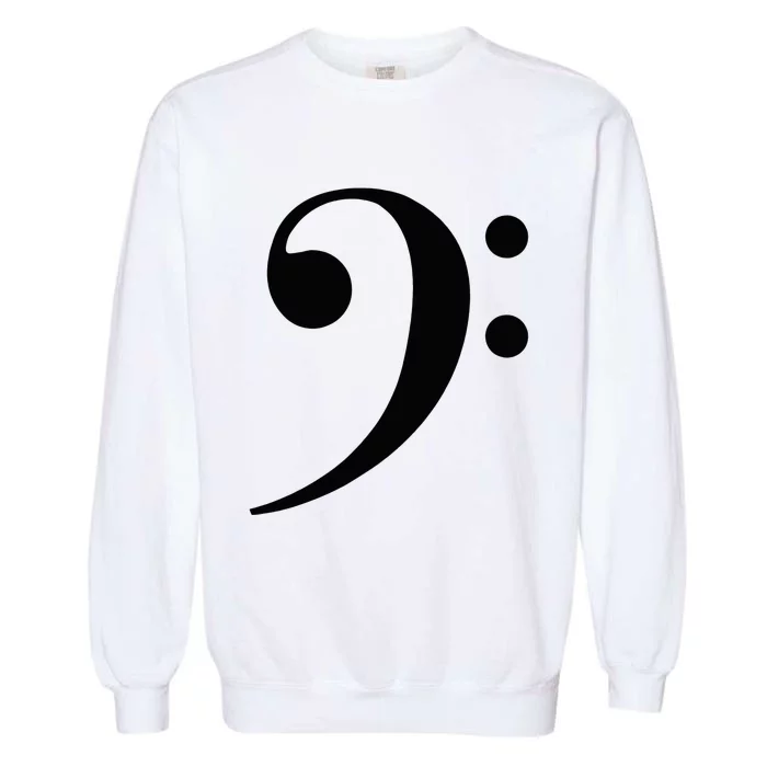 Bass Clef Garment-Dyed Sweatshirt