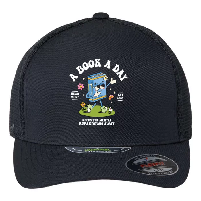 Book Club Book Lover Flexfit Unipanel Trucker Cap