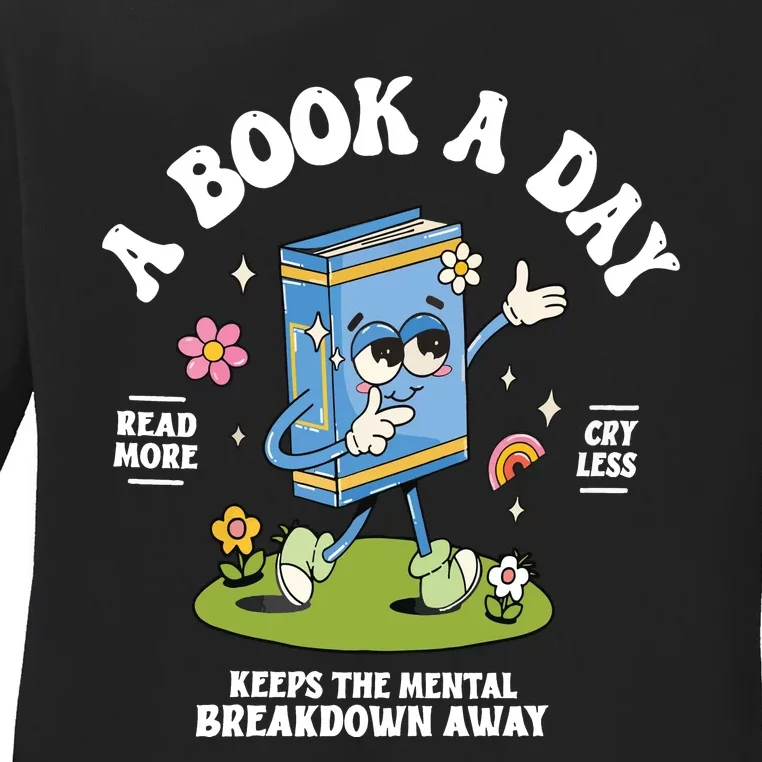 Book Club Book Lover Ladies Long Sleeve Shirt