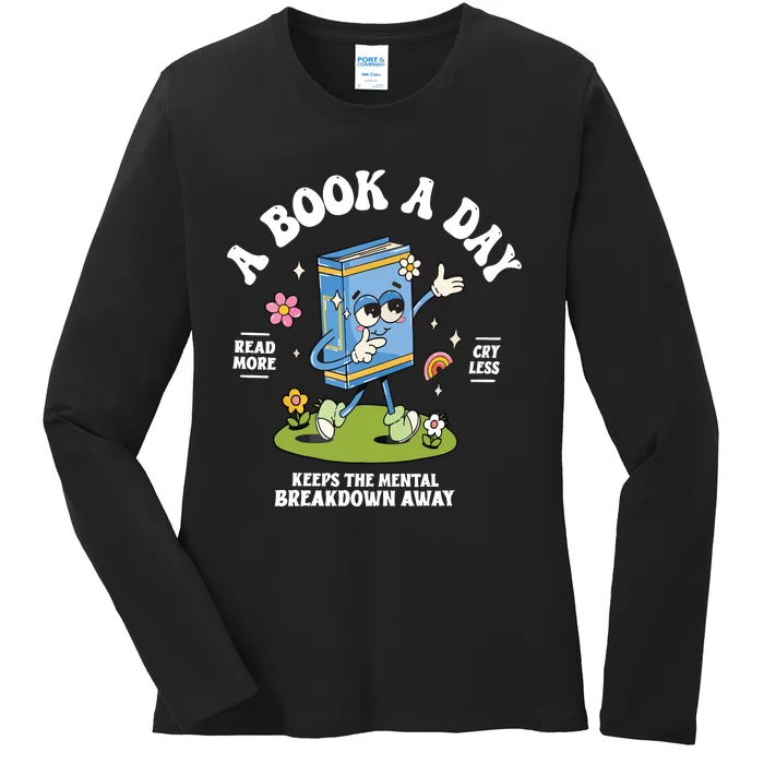 Book Club Book Lover Ladies Long Sleeve Shirt