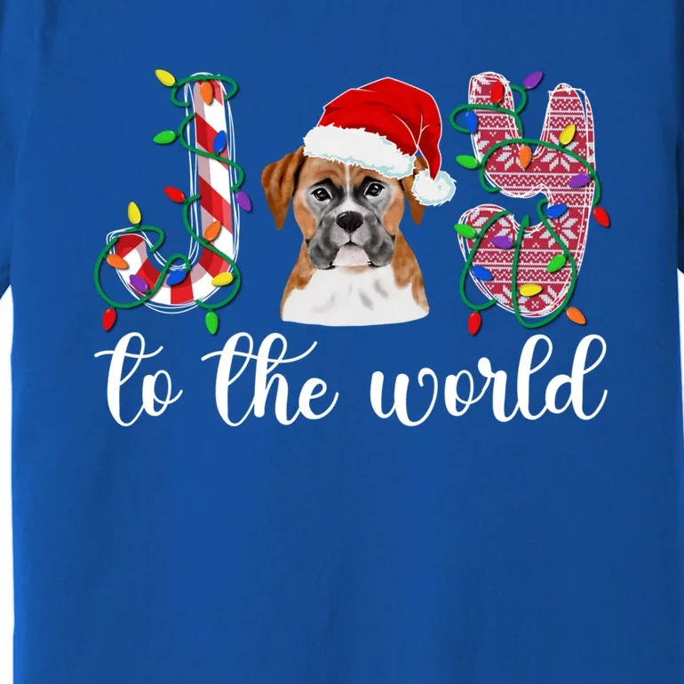 Boxer Christmas Boxer Dog Xmas Party Boxer Meaningful Gift Premium T-Shirt