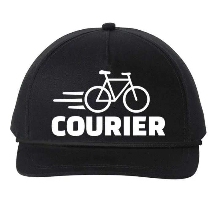 Bike courier Snapback Five-Panel Rope Hat