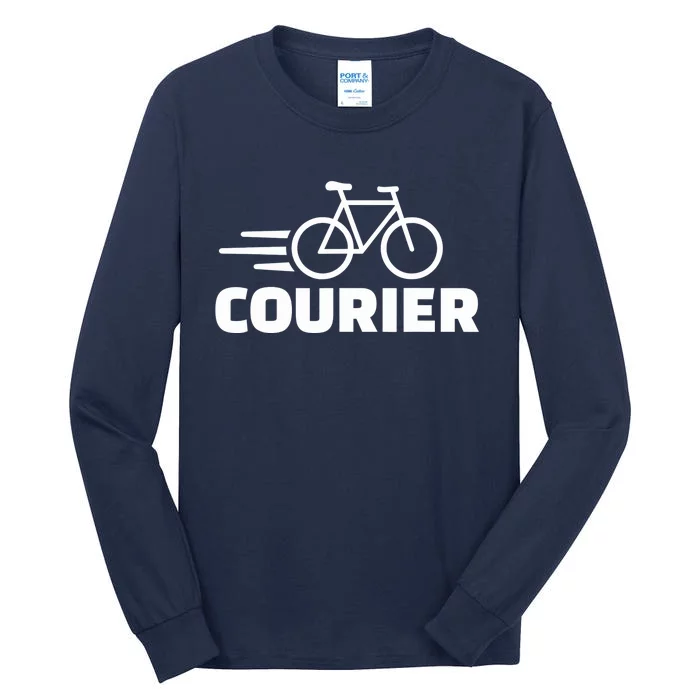 Bike courier Tall Long Sleeve T-Shirt