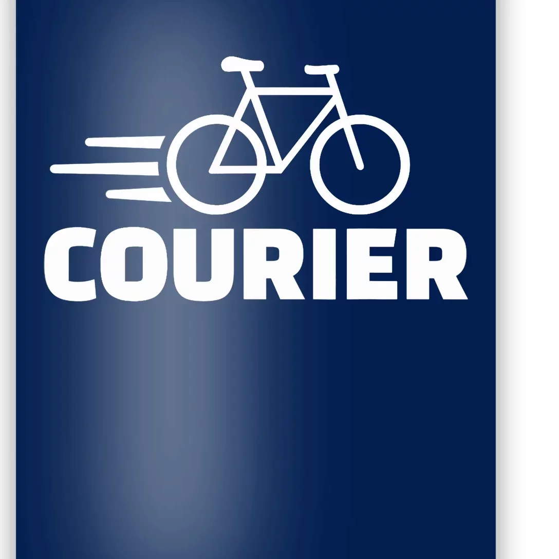 Bike courier Poster