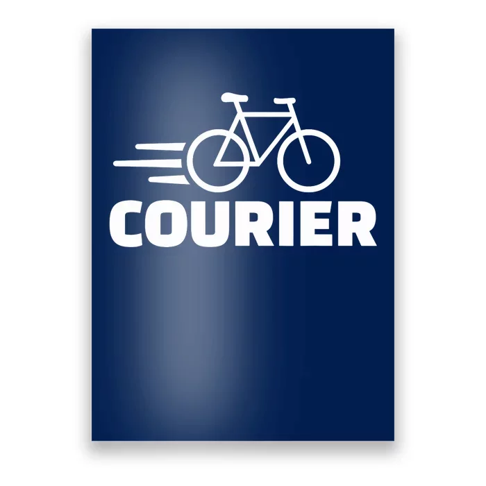 Bike courier Poster