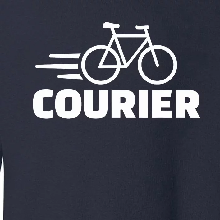 Bike courier Toddler Sweatshirt