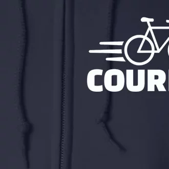 Bike courier Full Zip Hoodie