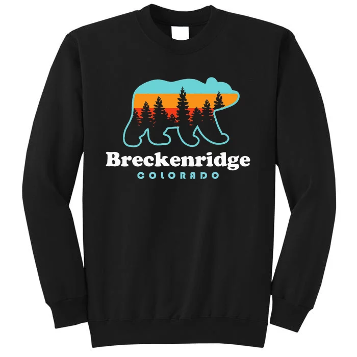 Breckenridge Colorado Bear Mountains Trees Sweatshirt