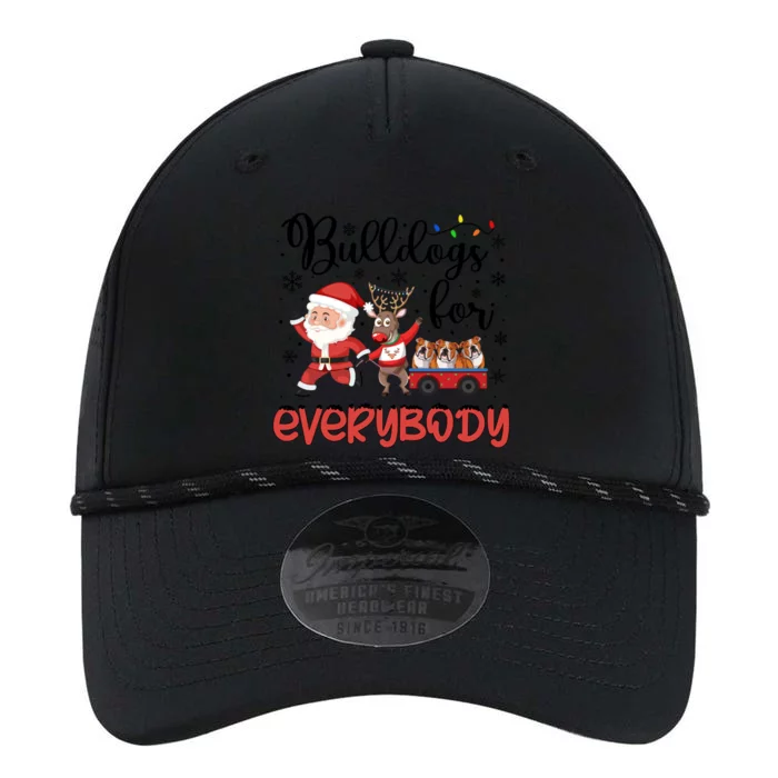 Bulldog Christmas Bulldogs For Everybody Xmas Funny Gift Performance The Dyno Cap