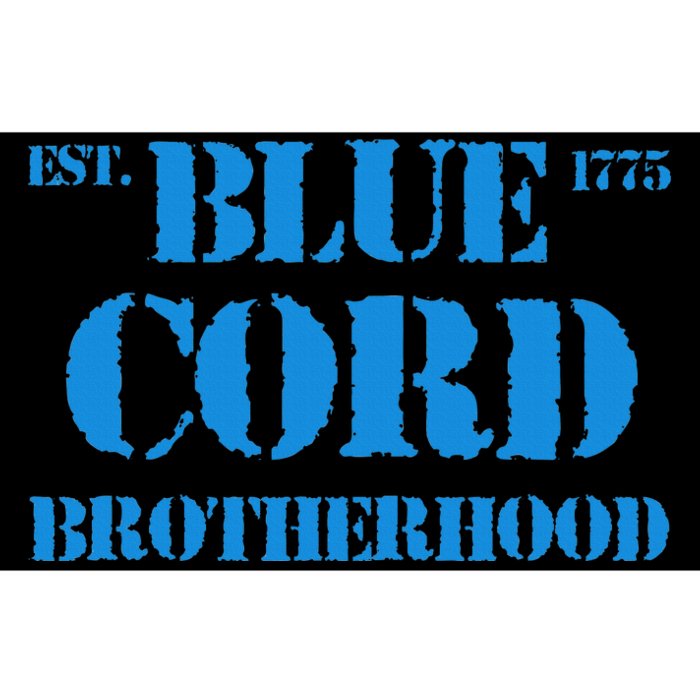 Blue Cord Brotherhood Est. 1775 Infantry Style Bumper Sticker