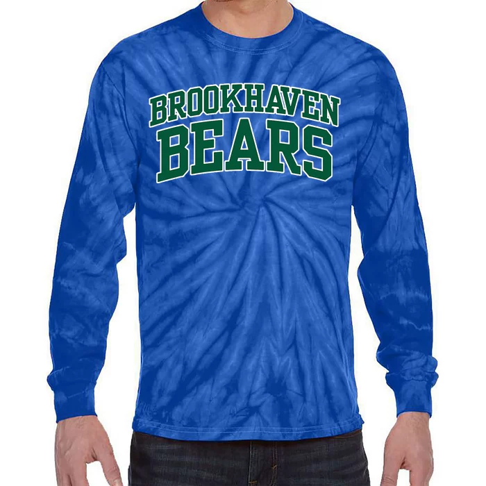 Brookhaven College Bears Tie-Dye Long Sleeve Shirt