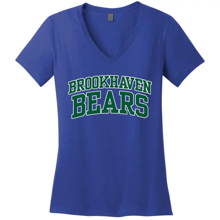 Brookhaven College Bears Women's V-Neck T-Shirt