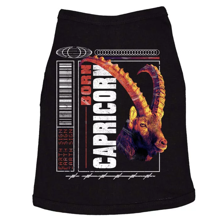 Born Capricorn Doggie Tank