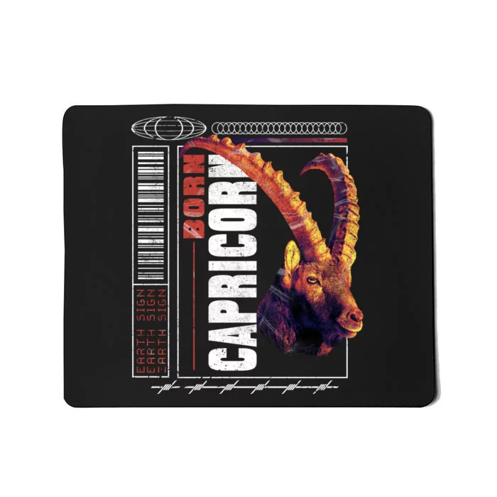 Born Capricorn Mousepad