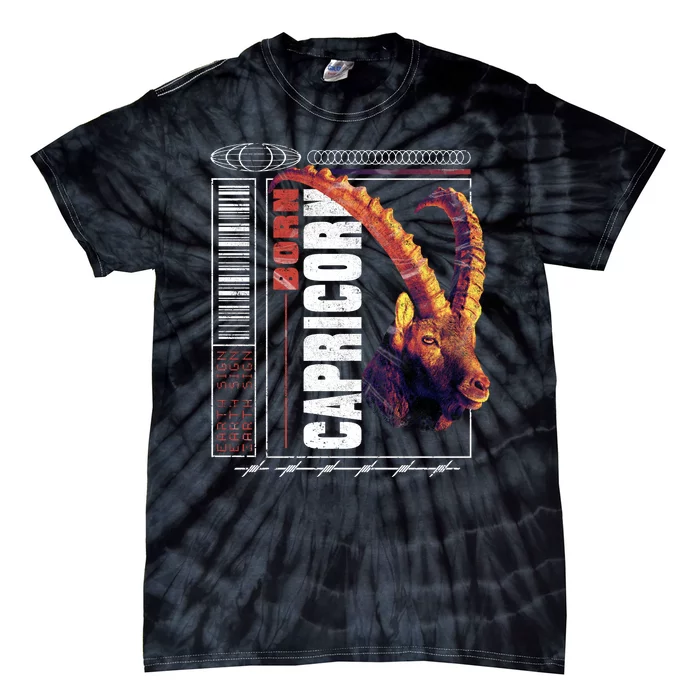 Born Capricorn Tie-Dye T-Shirt