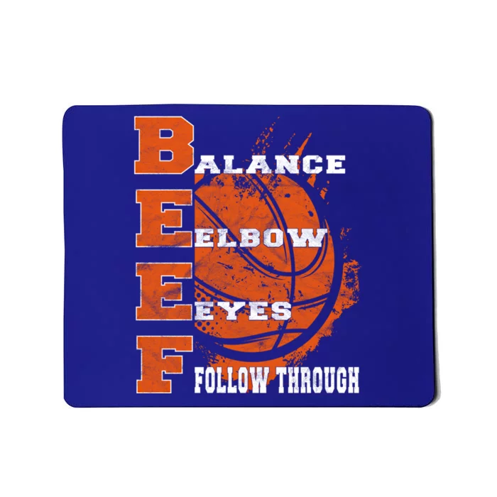 Basketball Coaching Beef Basketball Coach Game Quote Cute Gift Mousepad