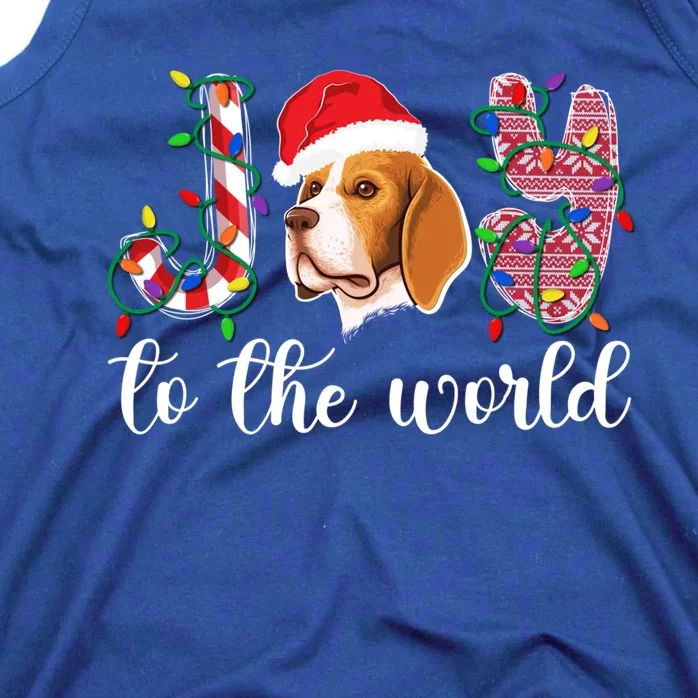 Beagle Christmas Beagle Xmas Party Beagle Lover Gift Tank Top