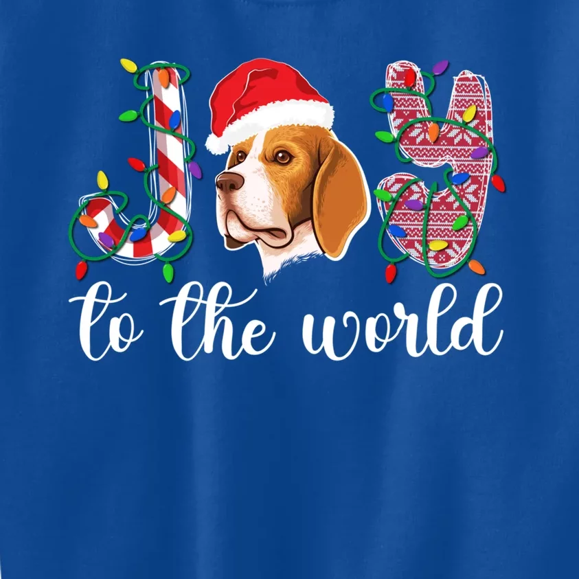 Beagle Christmas Beagle Xmas Party Beagle Lover Gift Kids Sweatshirt