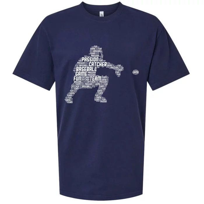 Baseball Catcher Sueded Cloud Jersey T-Shirt