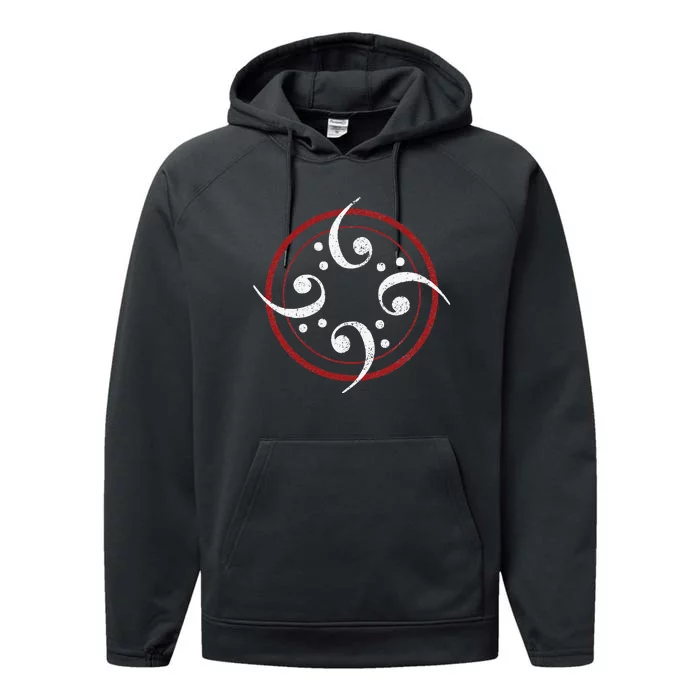 Bass Clef Bass Guitar Player Bassist Shirt Gift Performance Fleece Hoodie