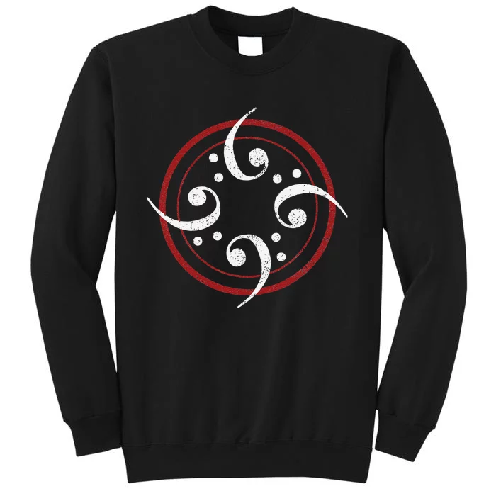 Bass Clef Bass Guitar Player Bassist Shirt Gift Sweatshirt