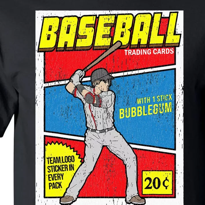 Baseball Collection Baseball Cards Tall T-Shirt