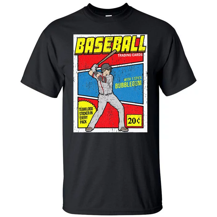 Baseball Collection Baseball Cards Tall T-Shirt