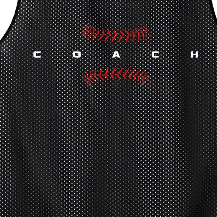 Baseball Coach Mesh Reversible Basketball Jersey Tank