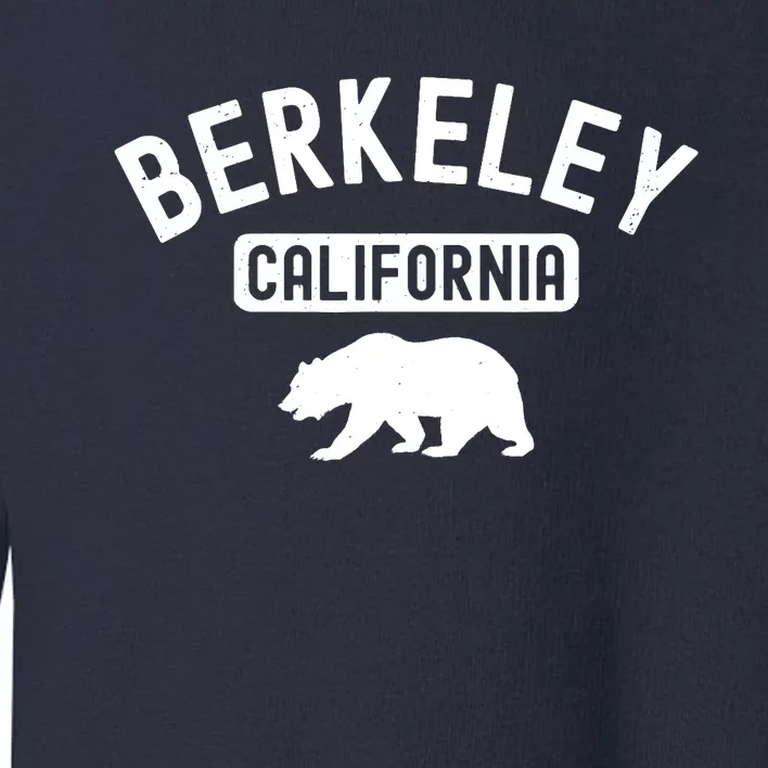 Berkeley California Bear Bay Area Oakland Alameda County 510 Toddler Sweatshirt