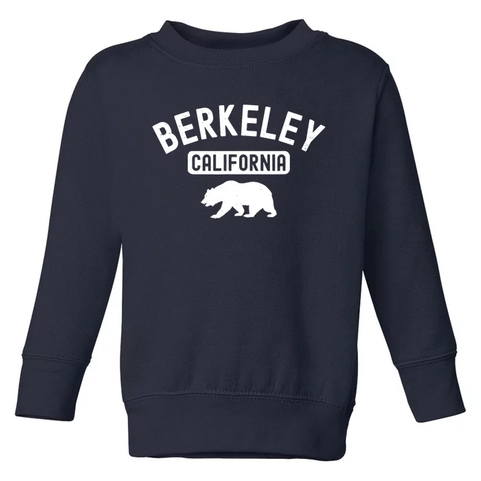 Berkeley California Bear Bay Area Oakland Alameda County 510 Toddler Sweatshirt