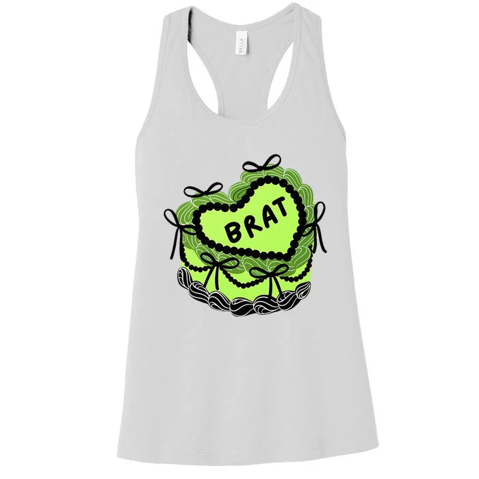 Brat Cake Women's Racerback Tank