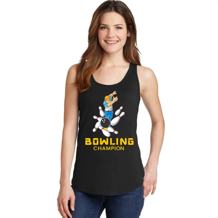 Bowling Champion Ladies Essential Tank