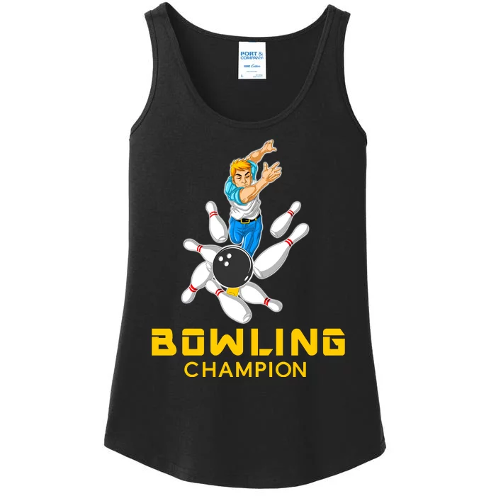 Bowling Champion Ladies Essential Tank