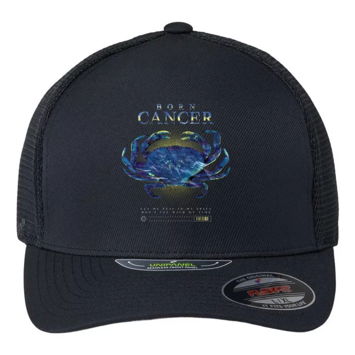 Born Cancer Flexfit Unipanel Trucker Cap