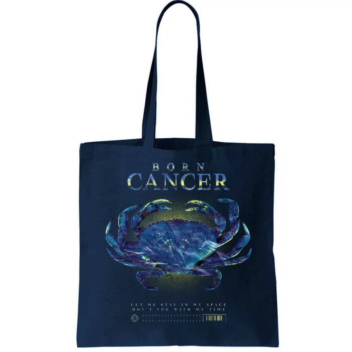 Born Cancer Tote Bag