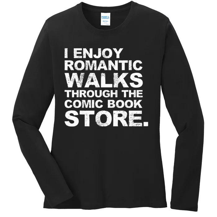 Best Comic Book Design Comic Book Lovers Ladies Long Sleeve Shirt