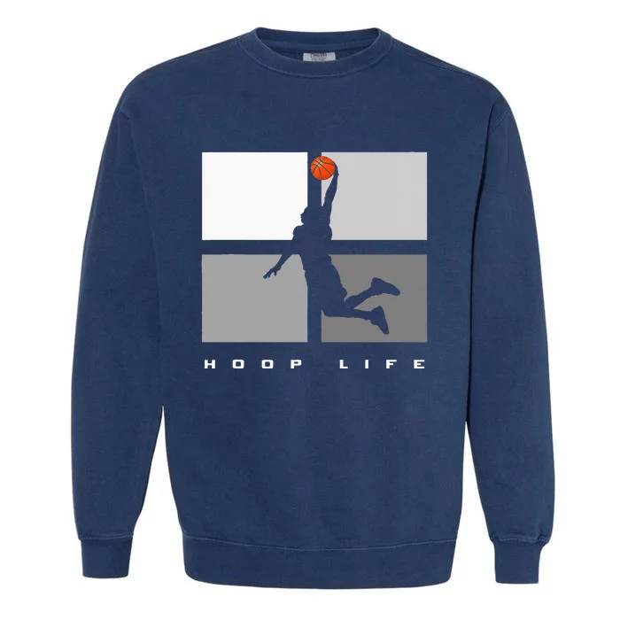 Basketball Clothing Basketball Garment-Dyed Sweatshirt