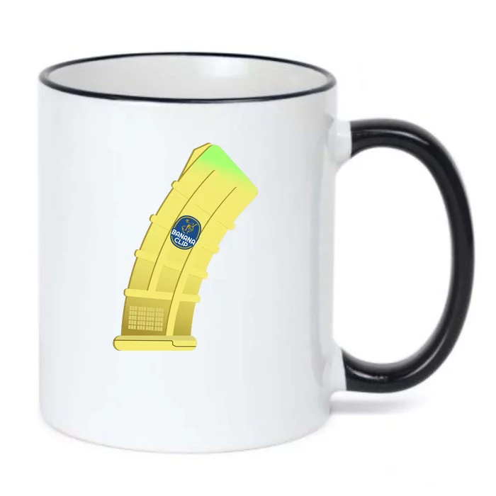 Banana Clip Black Color Changing Mug