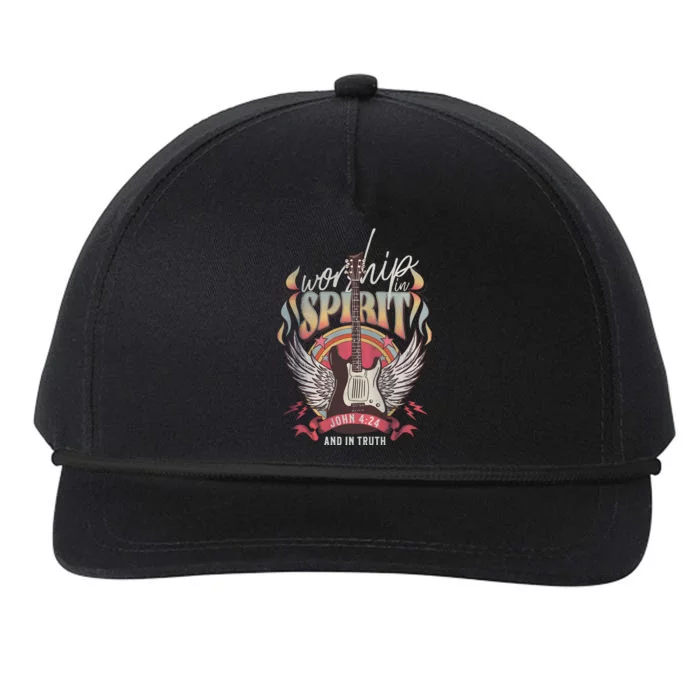 Boho Christian Snapback Five-Panel Rope Hat