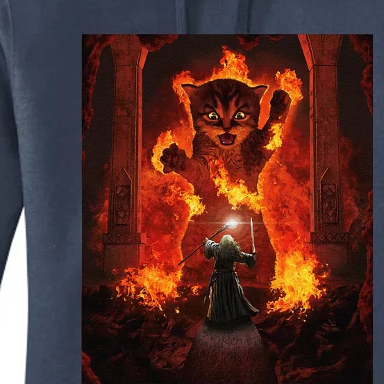 Balrog Cat Women's Pullover Hoodie