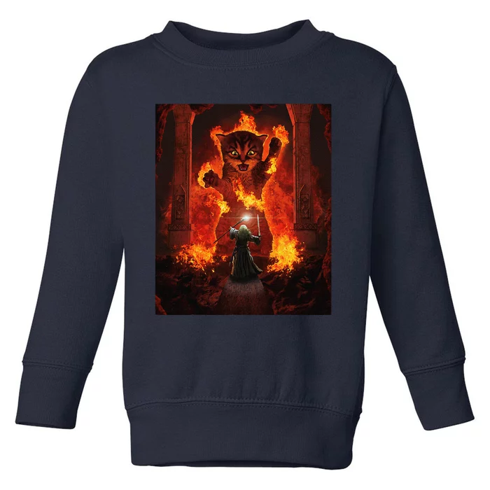 Balrog Cat Toddler Sweatshirt