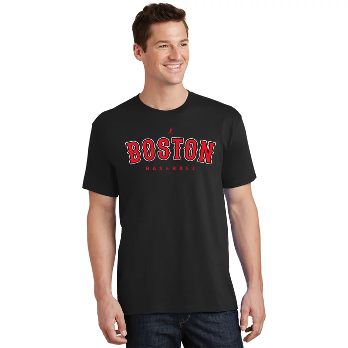 Boston City Baseball Retro Vintage Baseball Lover T-Shirt