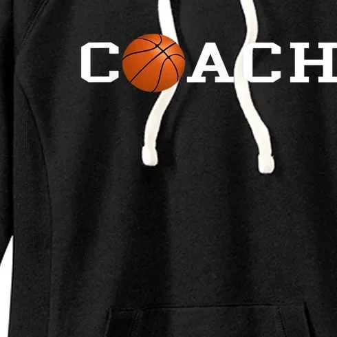 Basketball Coach Women's Fleece Hoodie