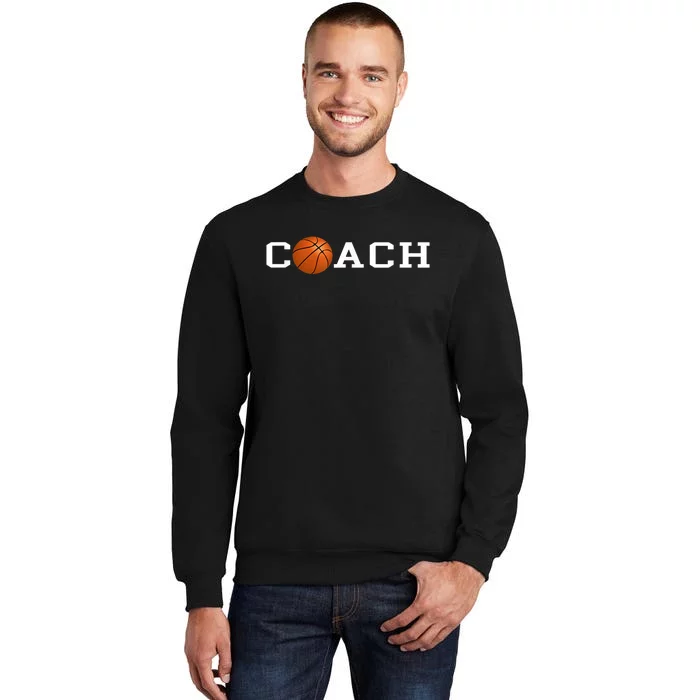 Basketball Coach Tall Sweatshirt