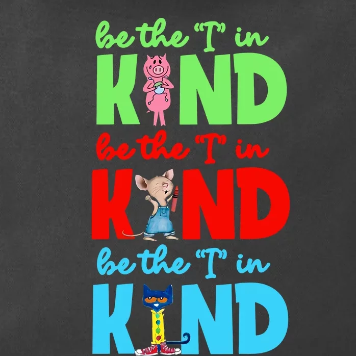 Book Characters BeThe I In Kind Choose Kindness Feminist Motivational Zip Tote Bag