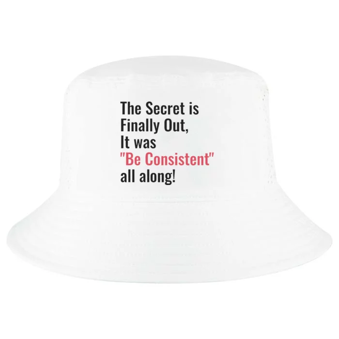 Be Consistent Cool Comfort Performance Bucket Hat