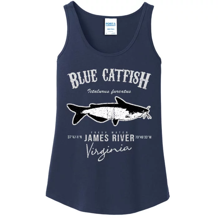 Blue Catfish Bass At James River Ladies Essential Tank